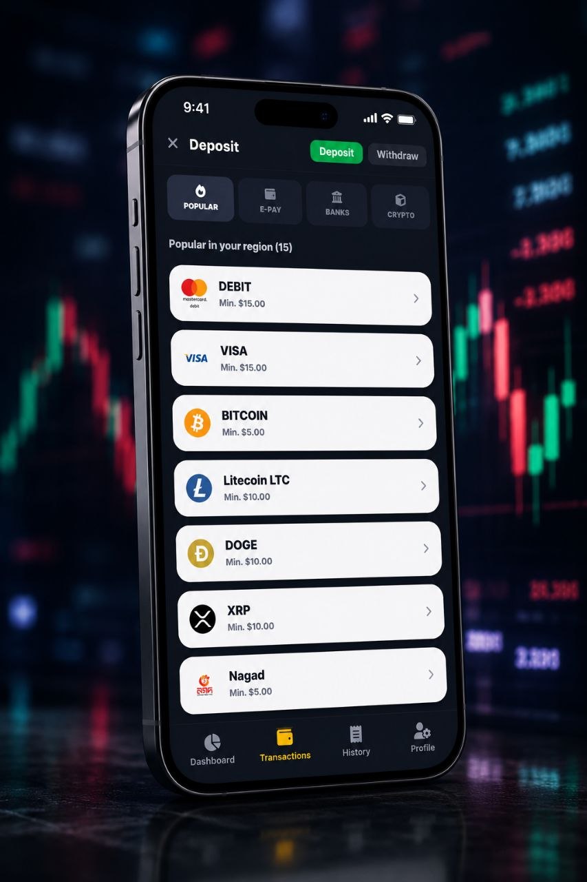 Ziber app screen 2